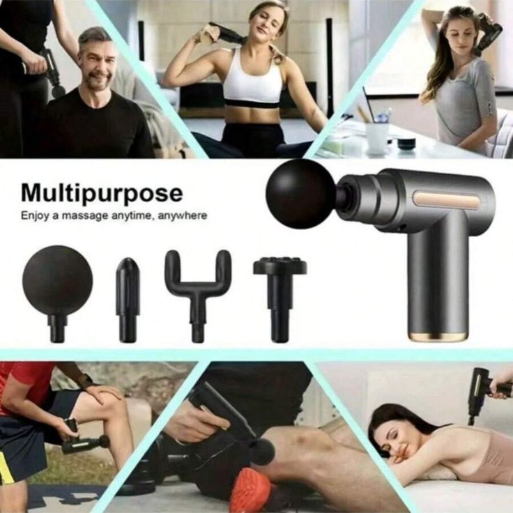 Original 4in1 Massage Gun Deep Tissue Muscle Handheld
