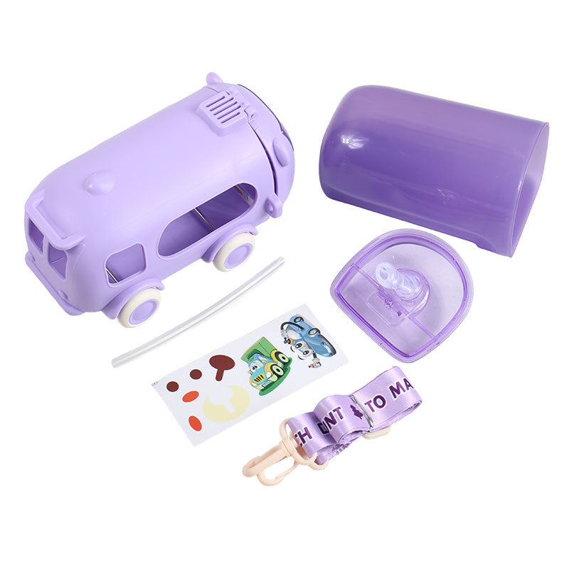 Cute Bus Shape Water Bottle for Kids