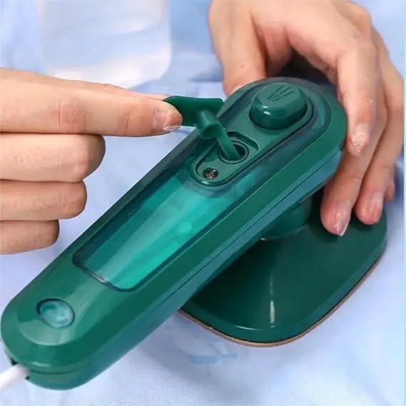 Micro Steam Iron – Portable Dual Mode Dry & Wet Ironing | Fast Heating Mini Iron for Travel & Home